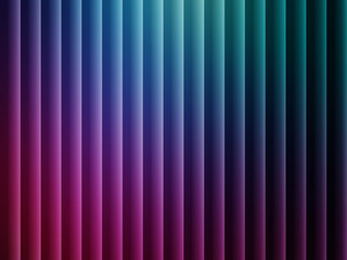 Deep Gradient Stripes: Purple Teal Gradient Style Vertical Lines Abstract Scene