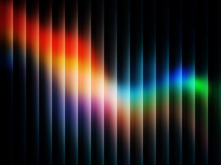 Abstract Striped Gradient Effect Dark Background Overlay Colorful Spectrum Shift