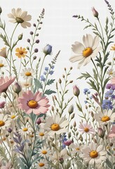 seamless floral background