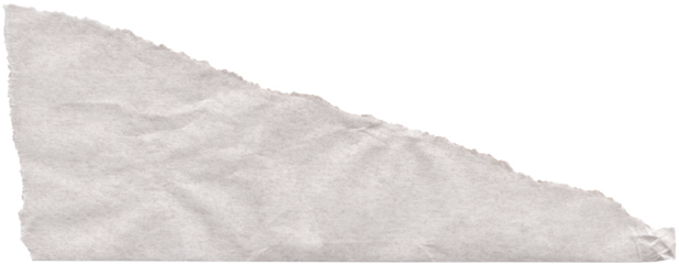 white crumpled paper
