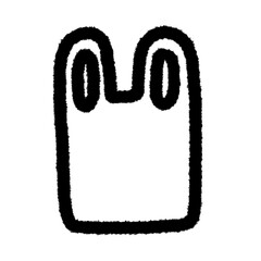 plastic bag png outline, cute cartoon handdraws clipart kids doodle element hand drawn doodle, handwriting clipart, kawaii kids drawing, funny character, childlike sketch, handwritten words,
