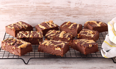 Healthy diet no sugar brownies