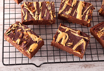 Healthy diet no sugar brownies