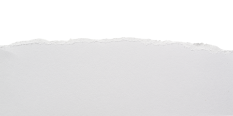 Cartones rasgados de color blanco, recurso gráfico