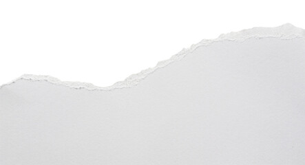 Cartones rasgados de color blanco, recurso gráfico