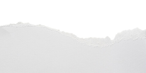 Cartones rasgados de color blanco, recurso gráfico