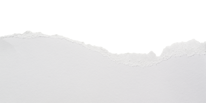 Cartones rasgados de color blanco, recurso gráfico