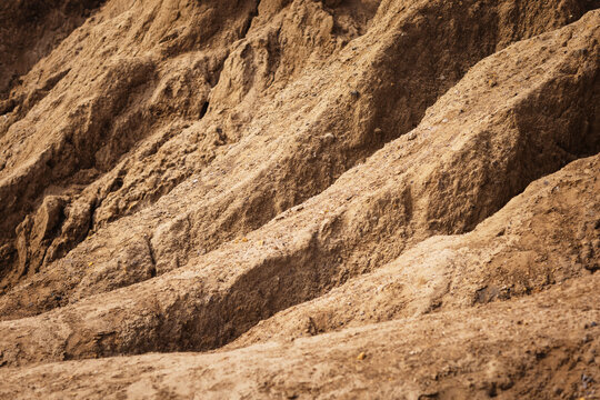 sandy rocks as a background for the substrate
