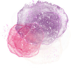 Fototapeta premium watercolor circles brash multicolored. watercolorwatercolor paint stainssplashes of paint watercolor