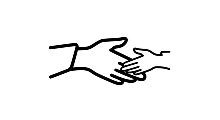 Helping Hands Symbolizing Support and Partnership