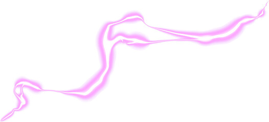 Bright colorful lightning strikes against a plain white background lightning background, abstract energy background with thunderstorm thunder strike against a transparent background. Electrical discha