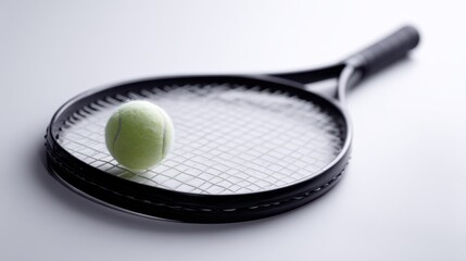 Olympic racket sport, strung cord, rubber ball, modern game from England