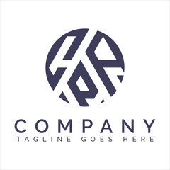 Abstract geometric logo design symbol