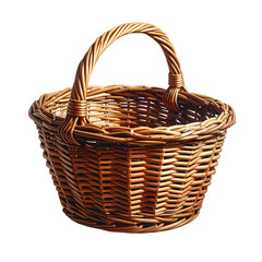 Obraz premium Weidekorb, transparenter Hintergrund, png