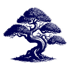 Abstract geometric shape with swirling lines and circles in black yellow cyan magenta isolated on white background