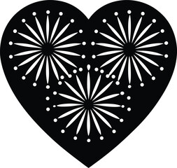 Abstract geometric pattern featuring interlocking shapes and subtle textures isolated on transparent background