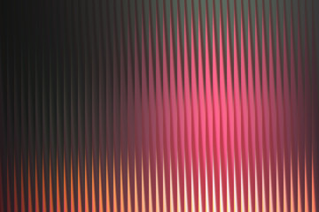 An intriguing composition of vertical lines, transitioning from dark black to a luminous pink, resulting in a visually arresting and captivating abstract design