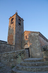 Fototapeta premium Santiago Church West Facade, Allariz