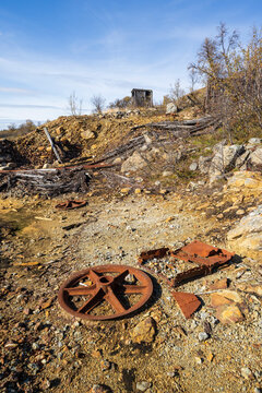 Remains of the copper mine Christianus Sextus, R&oslash;ros, Norway