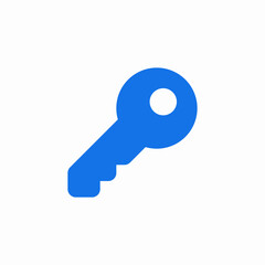 key password unlock icon sign vector