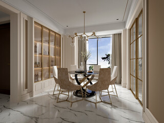 3d render of modern luxury 