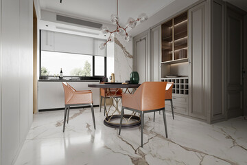 3d render of modern luxury 