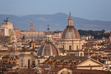 St. Peter’s Basilica at Sunset, Vatican City