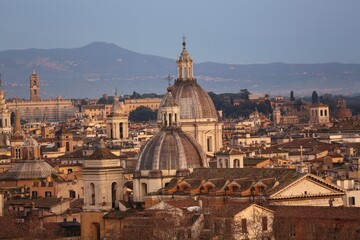 St. Peter’s Basilica at Sunset, Vatican City