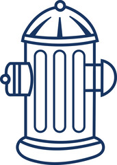 Hydrant line art design
