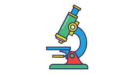 29. **microscope outline icon vector full color**
