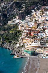 Narrow Street with Old Houses, Amalfi Coast