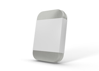 Tin Box Mockup for Packaging