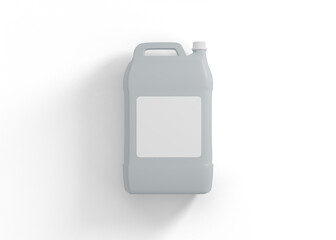Large Jerry Can Packaging Mockup for Product Design