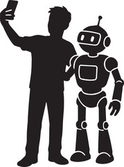 Human and robot cooperation concept