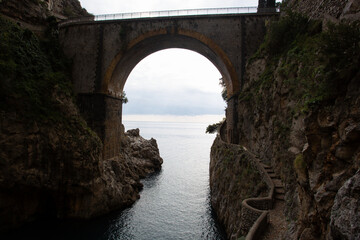 Fiordo di Furore Bridge on the Amalfi Coast