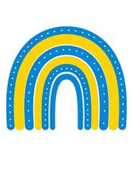 Simple rainbow design