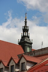 Fototapeta premium Historic and Modern Architecture in a European City