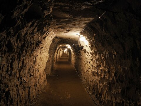 Ramsgate, UK - October 5, 2025: Ramsgate tunnels - historic underground network