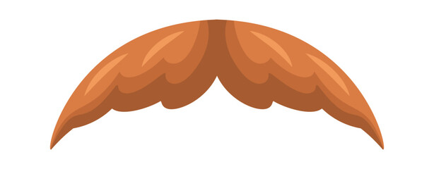 Stylish moustache elegant mature man