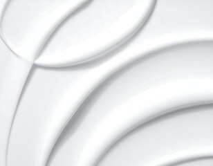 White cream texture close-up