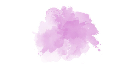 Fototapeta premium Pastel pink watercolor paint brush. watercolour texture for cards, Brushstrokes and splashes.