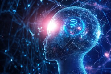 Exploring artificial intelligence through a digital human brain representation