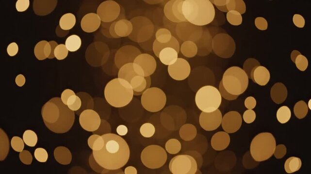 abstract background with bokeh lights