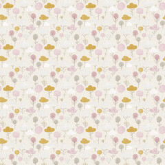 cute seamless pattern background illustration 