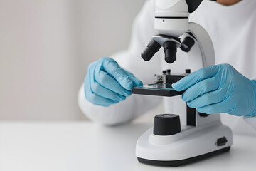 Medical laboratory microscope healthcare study Healthcare diagnostic and clinical research