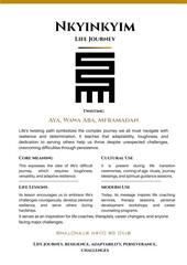 Nkyinkyim Adinkra Symbol: Life's Twisting Journey