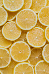 Fototapeta premium lemon slices background