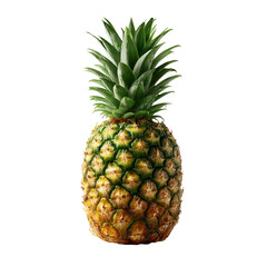 Fototapeta premium Pineapple isolated on transparent background