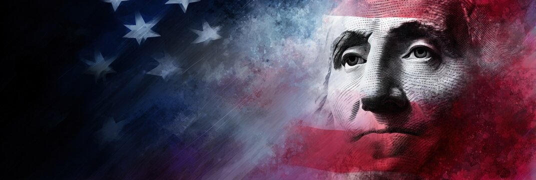 patriotic image to celebrate USA 250th birthday featuring the American flag