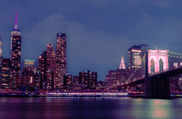 Obraz premium Travel photos of New York City in August during the summer of 2025